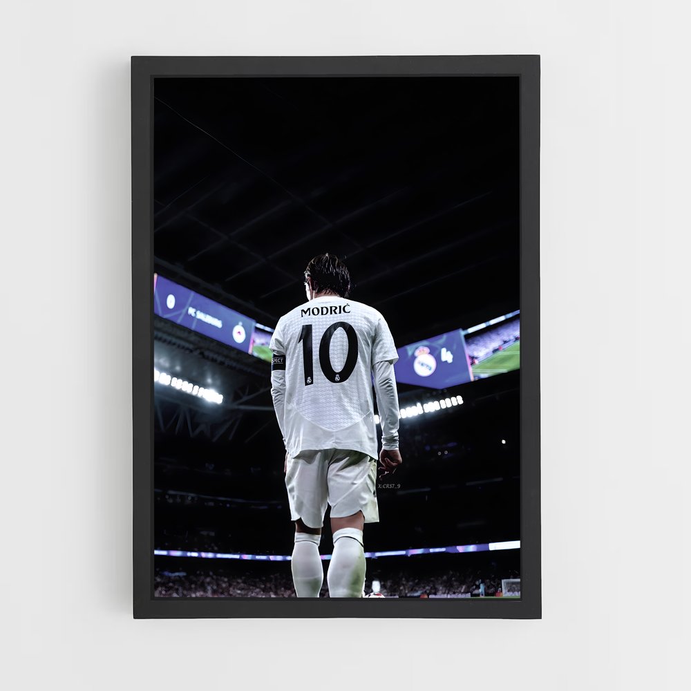 Poster Luka modric arpente (vue 2)